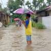 Banjir merendam Perumahan Abi Singgalang Batas Kota di Sei Pinang, Nagari Kasang, Kecamatan Batang Anai, Kabupaten Padangpariaman