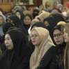 Kaum Muslimah Padati Islamic Center dengarkan tausiyah Ustazah Halimah Alaydrus
