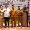 Wako Hendri Septa saat 'Ngopi Kreatif' (Ngobrol Bersama Pelaku Ekonomi Kreatif) bertempat di Santika Premiere Hotel Padang