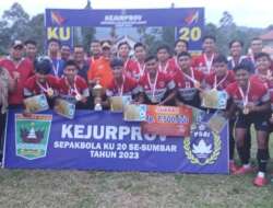 Akademi Tunas Harapan FC Lubuk Basung Juara Kejurprov Sumbar