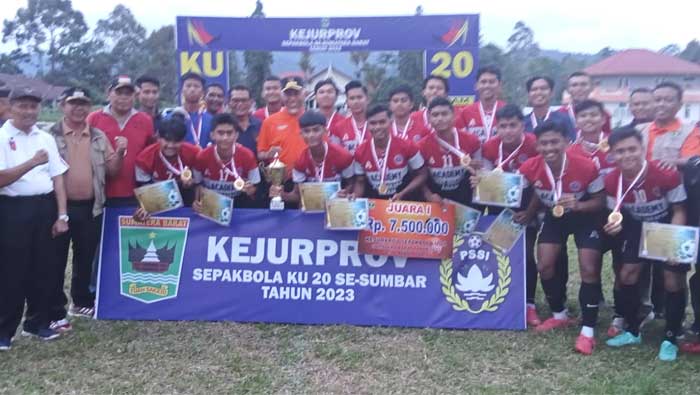 Akademi Tunas Harapan FC Lubuk Basung Juara Kejurprov Sumbar