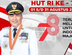 Sambut HUT RI ke-78, Pj Bupati Muba Ajak Masyarakat Serentak Kibarkan Bendera Merah