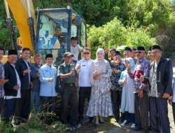 Bupati Solok Launching Excavator di Sungai Nanam