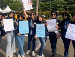 Duta Maritim Indonesia Sosialisasikan Kawasan Tanpa Rokok di Car Free Day Monas