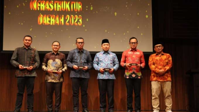 Enam Pemda Raih Gatra Apresiasi Infrastruktur Daerah 2023