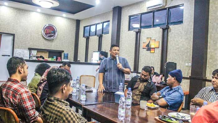 Anggota Komite I DPD RI, Fernando Sinaga reses di Provinsi Kaltara