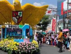 ‘Garudya’ Tugu Tirta Jadi Primadona Karnaval Kota Malang