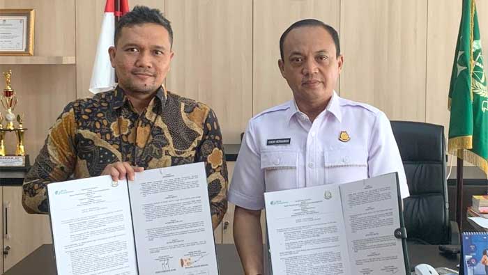 Kejari Dharmasraya Tandatangani Nota Kesepahaman dengan BPJS Ketenagakerjaan
