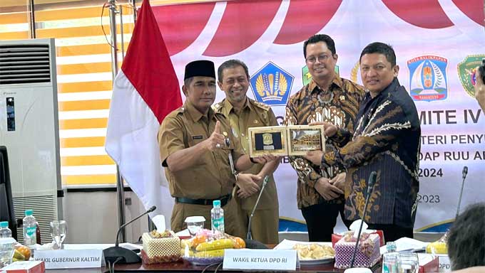 Komite IV DPD RI melaksanakan kunjungan kerja ke Provinsi Kalimantan Timur