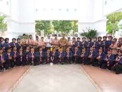 32 Anggota Kwarcab 12 Pramuka Kota Padang Panjang Ikuti Raimuna Nasional Di Cibubur