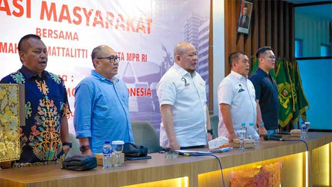 Kembali ke Sistem Demokrasi Pancasila, Tak Berarti Kembali ke Era Orde Baru 1 LaNyalla dalam acara Aspirasi Masyarakat bertema Penguatan Sistem Demokrasi Indonesia
