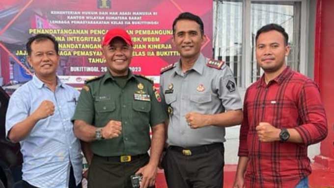 Lapas Kelas IIA Bukittinggi Sinergi dengan Kepolisian Ungkap Peredaran Narkoba
