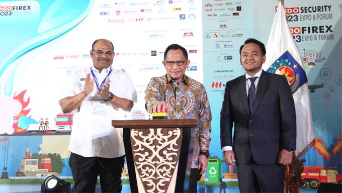 Mendagri, Muhammad Tito Karnavian membuka acara Integrated Technology Event (ITE) 2023
