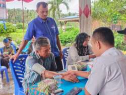 Partai Demokrat Pasaman Gelar Aksi Donor Darah Bersama di Sawah Padang