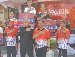 1.050 Peserta Police Women Run 10 K HUT Polwan ke-75 di Bukittinggi