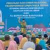 Pj Bupati Muba berikan sambutan dalam Hari UMKM Nasional