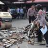 Polres Payakumbuh Musnahkan Ratusan Knalpot Brong
