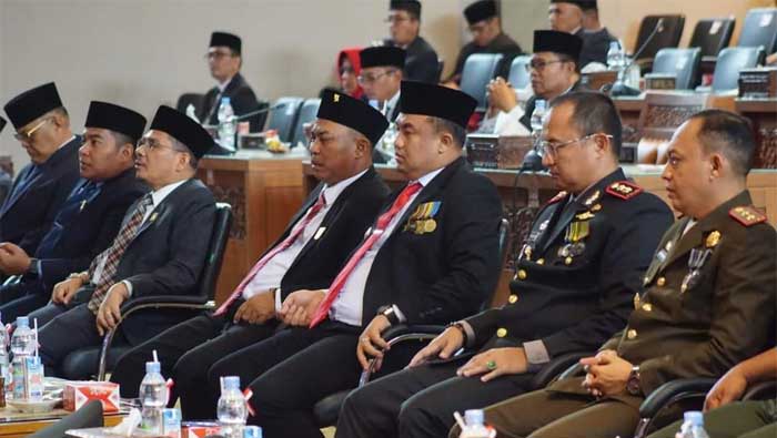 Bupati Dharmasraya Ikuti Rapat Paripurna Dengarkan Pidato Kenegaraan Presiden