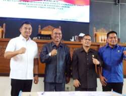 Pemkab dan DPRD Dharmasraya Tetapkan Perubahan KUA dan PPAS 2023