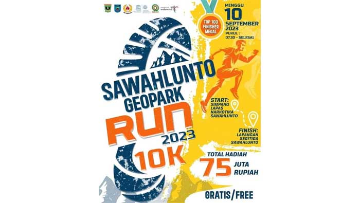 Sawahlunto Geopark Run 2023