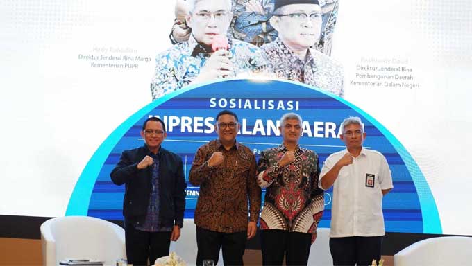 Sosialisasi Inpres, Kemendagri Fasilitasi Percepatan Peningkatan Konektivitas Jalan