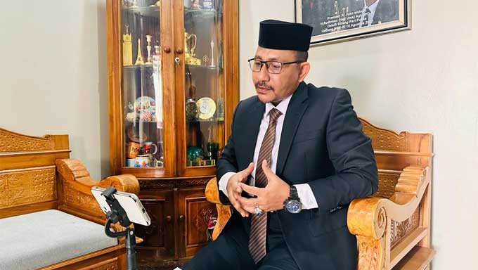 Jadi Pemateri Advanced Leadership Training, Haji Uma Bahas Politik Kontemporer 1 Anggota DPD RI Asal Aceh, H Sudirman yang biasa akrab disapa Haji Uma