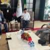 Sultan B Najamudin saat menerima kunjungan rektor Kaya University Korea, Mr. Lee Sang Hee