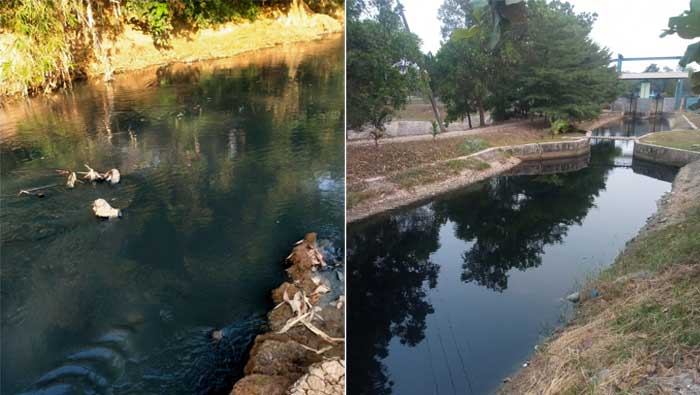Air Menghitam, Bau Dan Berbusa, Fordas Sebut Ridwan Kamil Ingkar Janji Atasi Sungai Cilamaya