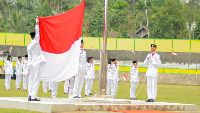 Upacara Peringatan HUT Kemerdekaan RI di Solok Selatan