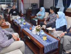 Wako Deri Asta Terima Kunjungan Komisioner KPUD Sawahlunto