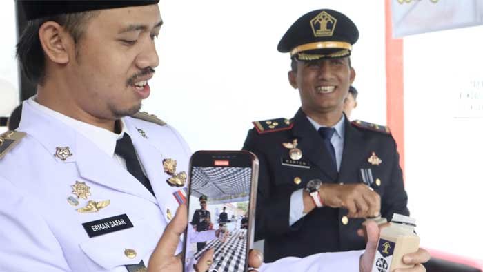 Walikota Erman Safar Resmikan UMKM Center Lapas Bukittinggi