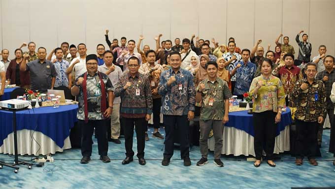 Rakor evaluasi Kinerja Komisi Irigasi (Komir) di Daerah - Komponen A di Hotel The Aliante, Malang