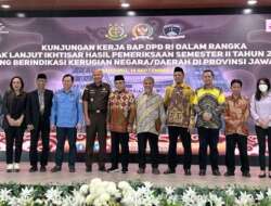 BAP DPD RI Tindaklanjuti IHPS II 2022 ke Kejaksaan Tinggi Jawa Barat