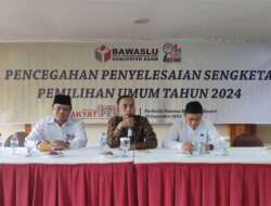 Bawaslu Agam Selenggarakan Rapat Koordinasi Penyelesaian Sengketa Pemilu
