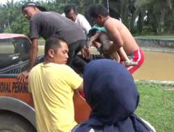 Duh! Bocah Laki-laki Tewas Terseret Arus Irigasi Sungai Batang Hari di Nagari Sikabau