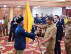 Bupati Pessel Lantik Pengurus Karang Taruna Masa Bakti 2023-2028