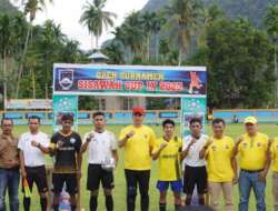 Bupati Sijunjung Buka Open Turnamen Sepakbola Sisawah Cup Ix