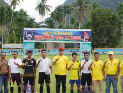 Bupati Sijunjung Buka Open Turnamen Sepakbola Sisawah Cup IX