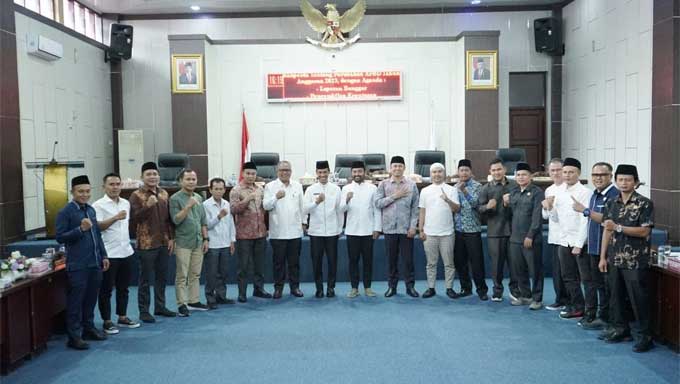 DPRD Solok Selatan Setujui Perda APBD Perubahan 2023