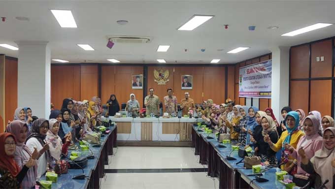 Diskominfotiksan Sumbar Adakan Literasi Digital bagi Pengusaha UMKM di Sijunjung