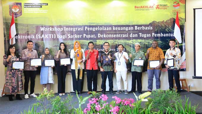 Ditjen Bina Adwil Apresiasi 10 Satker Dekonsentrasi Terbaik Semester I Kategori Nilai IKPA