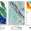 Gempabumi terletak pada koordinat 0,94° LU ; 93,10° BT, atau tepatnya berlokasi di laut pada jarak 445 Km arah Barat Daya Kota Sinabang, Aceh pada kedalaman 10 km.