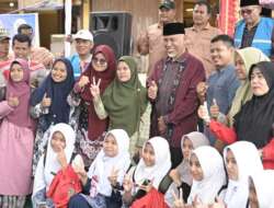 Gubernur Sumbar Resmikan Nagari Bersinar Di Pauh Kamba, Kabupaten Padang Pariaman