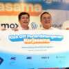 penandatanganan kerja sama antara Moxa dan FIFGROUP dengan JNE Express serta JNE International dalam menghadirkan layanan keuangan yang inklusif. (f/jne)