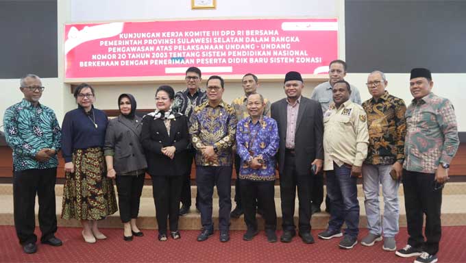 PPDB Bermasalah, Komite III DPD RI Lakukan Pengawasan dan Evaluasi ke Sulsel 1 Komite III DPD RI Lakukan Pengawasan dan Evaluasi ke Sulsel