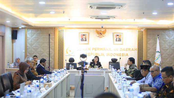 Komite IV DPD RI Rapat Kerja dengan Kementerian Perencanaan Pembangunan Nasional/Badan Perencanaan Pembangunan Nasional (Bappenas)