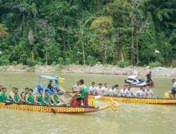 Danrem 032 Wirabraja Buka Lomba Dragon Boat di Peridon Siap Maju Pasbar