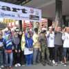 Mahyeldi Ansharullah melepas Peserta Fun Walk Kadin Sumbar