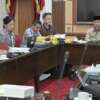 Gubernur Mahyeldi dalam pertemuan dengan rombongan perwakilan JICA di ruang rapat Istana Gubernur Sumbar