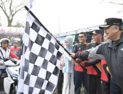 Ratusan Warga Luar Sumbar Ikut Meriahkan Minangkabau Basepeda Salingka Danau Singkarak